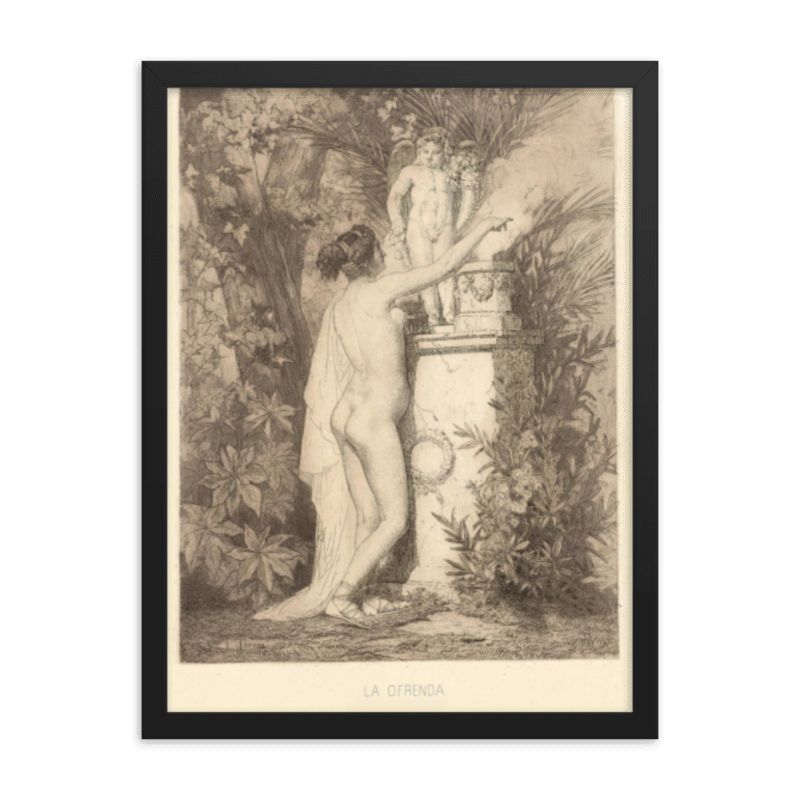 Test framed print