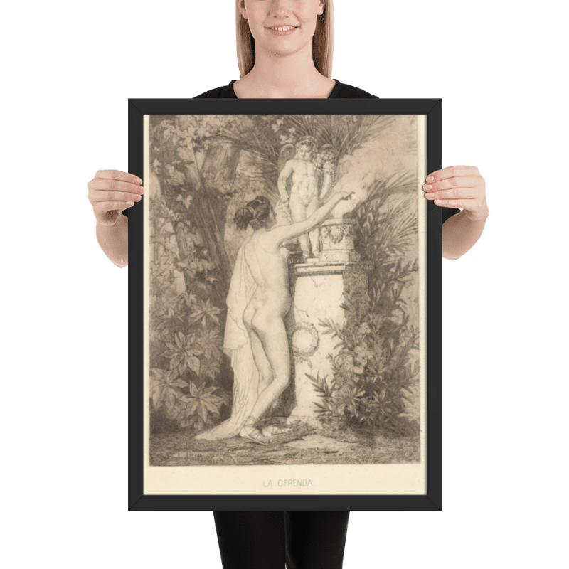 Test framed print